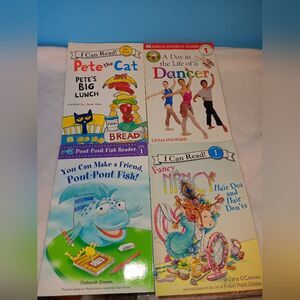I Can Read Level 1 Lot Of 4 Pre-owned